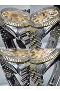 36mm • 1979 Rolex DateJust ref.16013 cal.3035 Champagne Dial 18k Gold Bezel Automatic